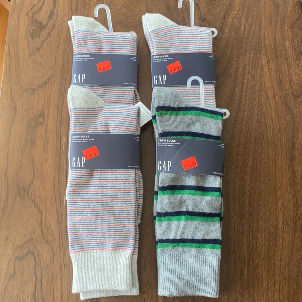 Dress Socks GAP: 4 pair bundle